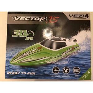Yezi Vector XS,  30+ KPH, Remote Control Racing Boat, **Yellow Model**, 795-4 P9
